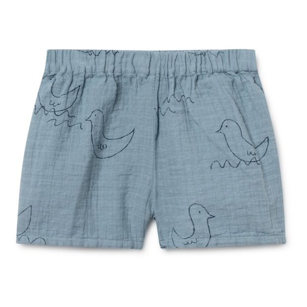 Bird printed shorts and shirt set-product