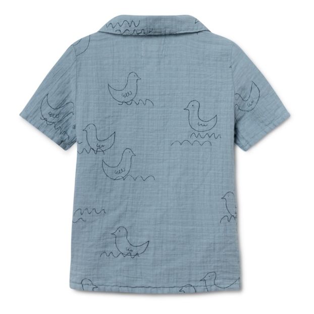 Bird printed shorts and shirt set-product