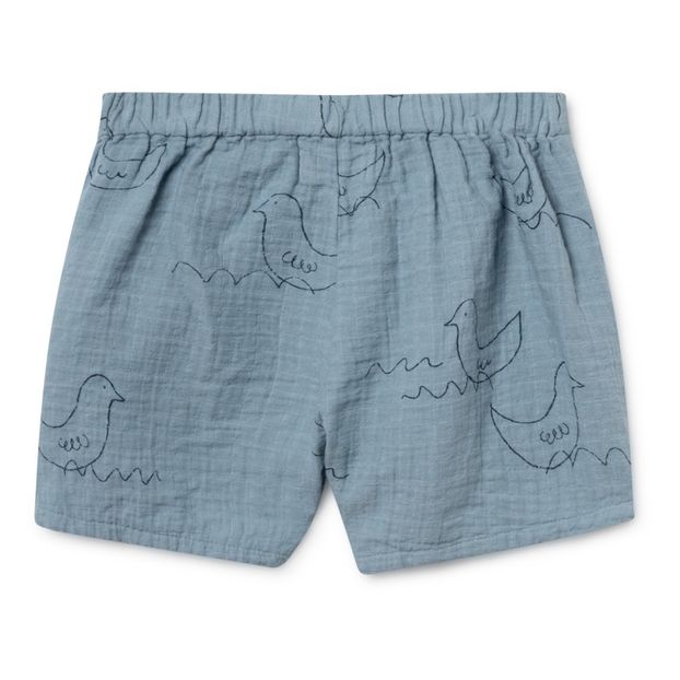 Bird printed shorts and shirt set-product