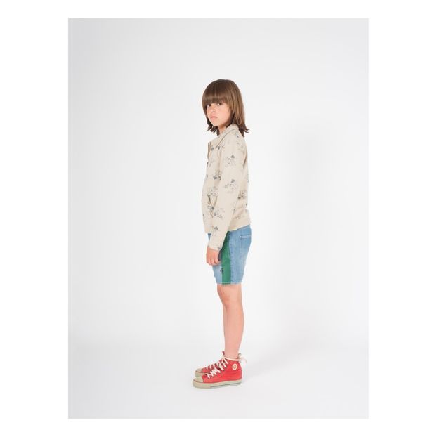 Short Coton Lin Bicolore-product