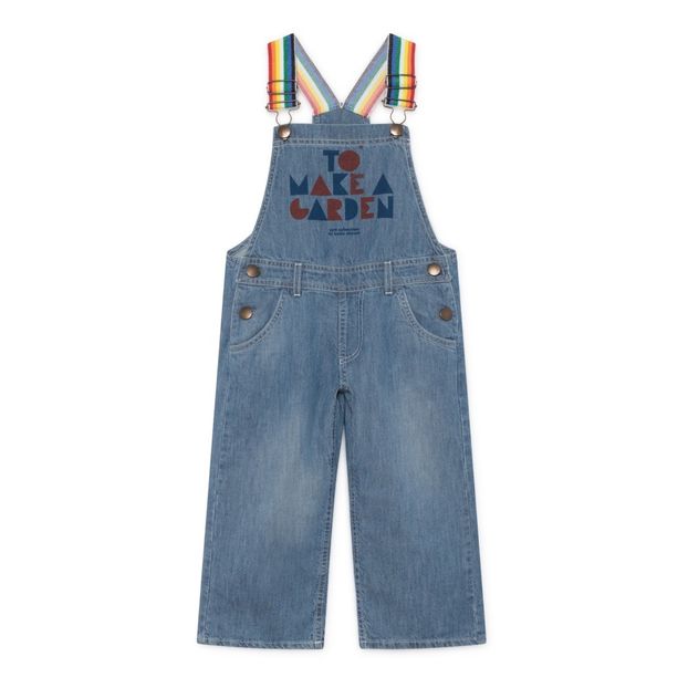 Cotton and linene dungarees -product