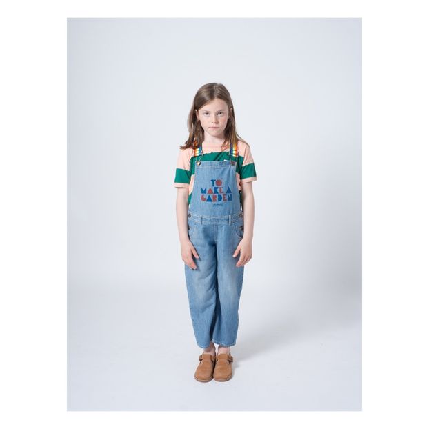 Cotton and linene dungarees -product