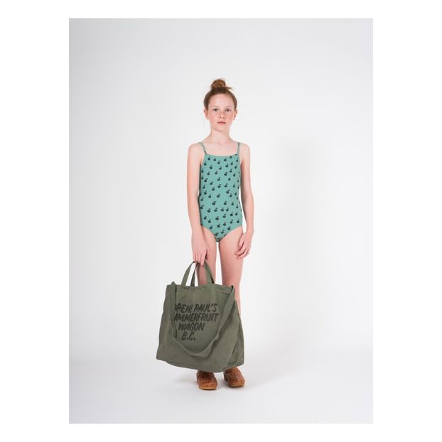 Peach printed swimsuit-product