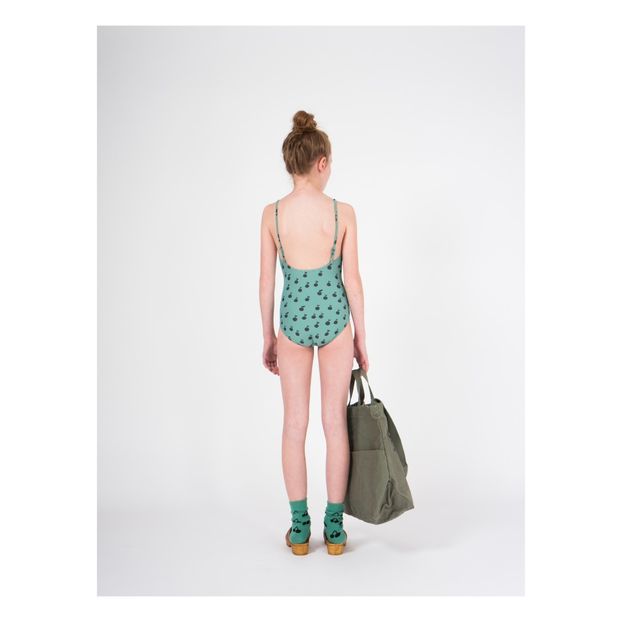 Peach printed swimsuit-product