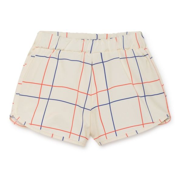 Checkered swimming trunks -product