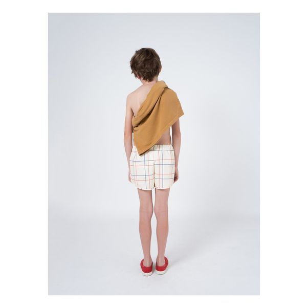 Checkered swimming trunks -product
