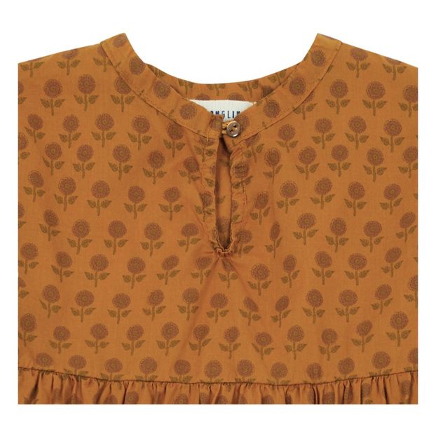Long recycled cotton dress-product