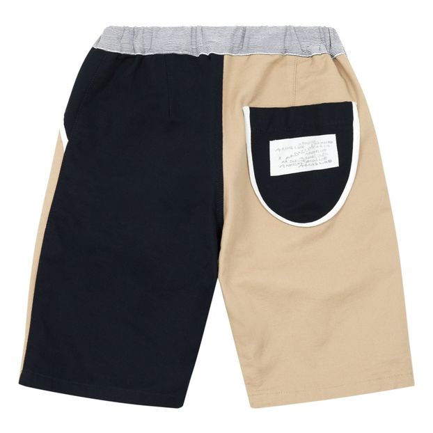 Bermuda Bicolore Ceinture Rayée-product