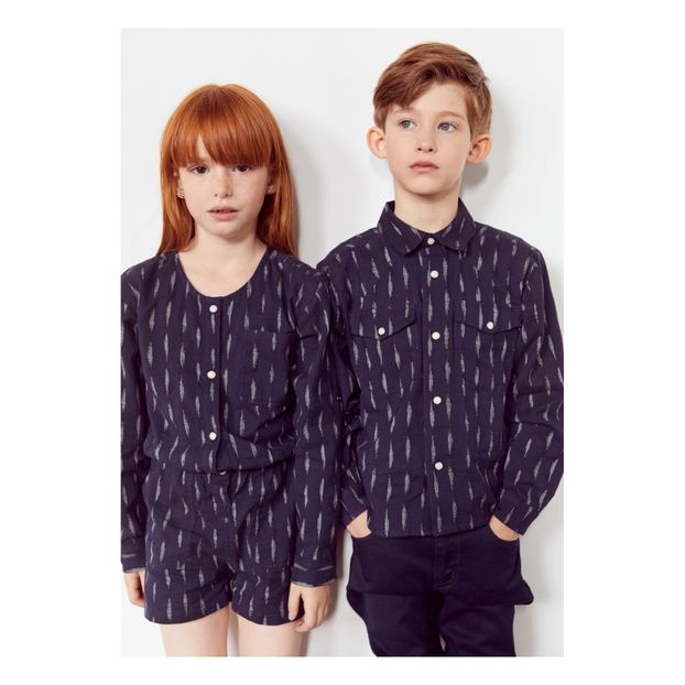Dusk jacquard shirt-product