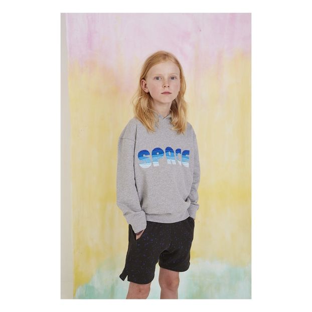 Bowie Hoodie Space Blue hooded sweatshirt-product