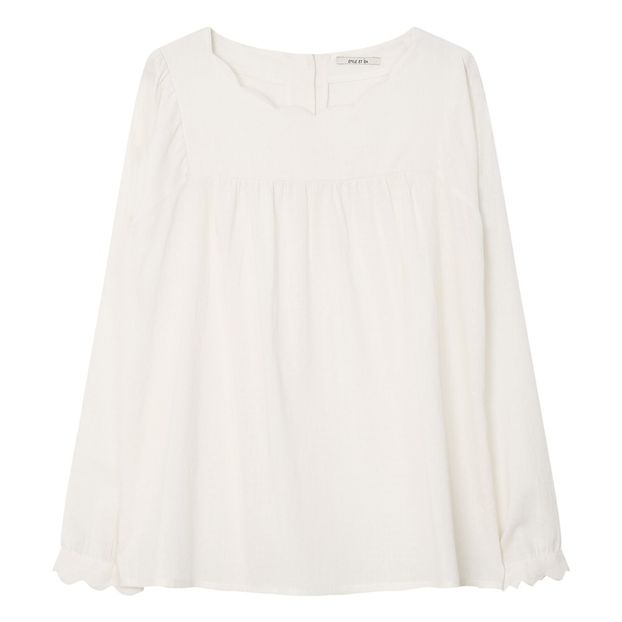 Blouse with rear buttons - Women’s collection --product