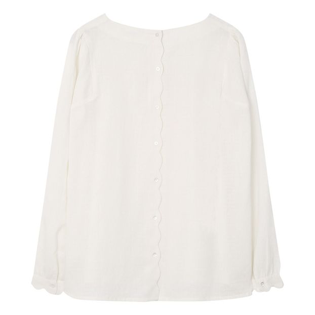 Blouse with rear buttons - Women’s collection --product