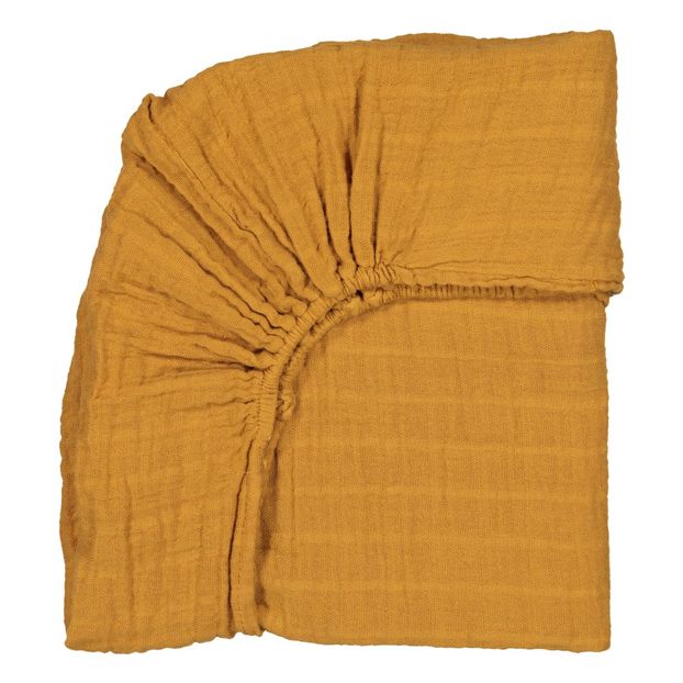 Drap-housse en mousseline de coton-product