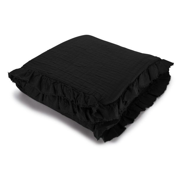 Cotton Gauze Ruffled Bed Set-product