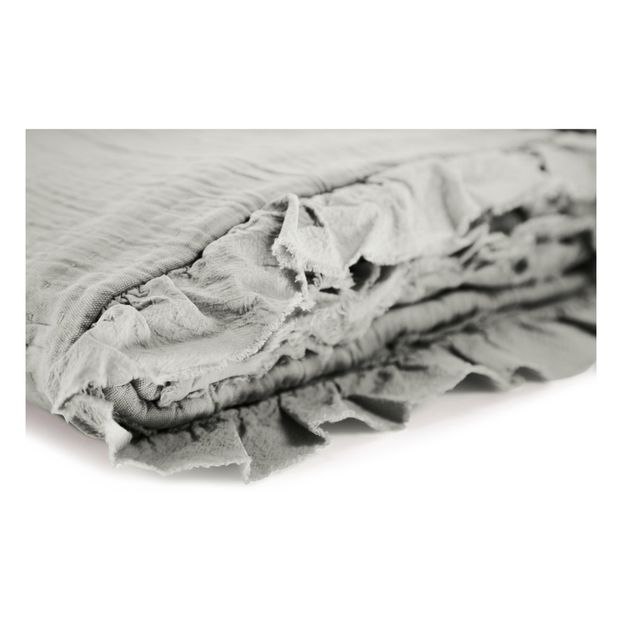 Parure de lit à volants en gaze de coton-product