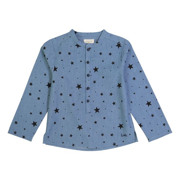 Kurta Chambray Grand-Père-product