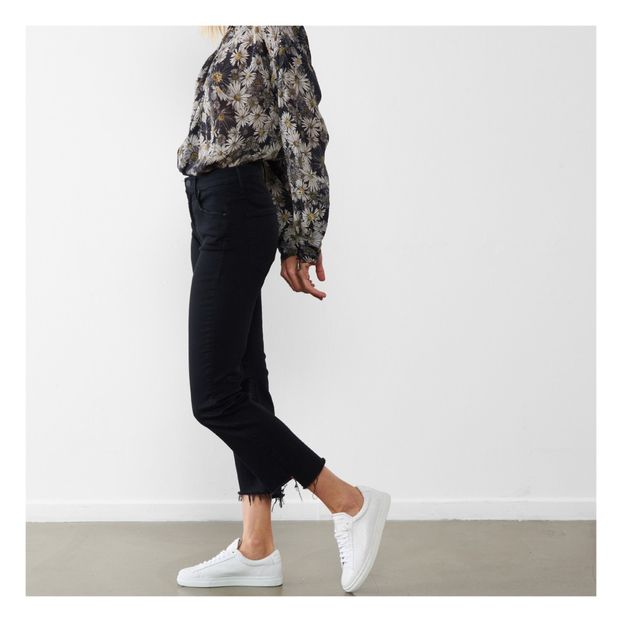 Jean Evasé Insider Crop Step Fray-product