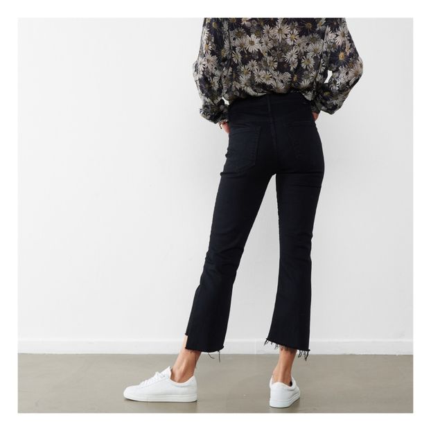 Jean Evasé Insider Crop Step Fray-product
