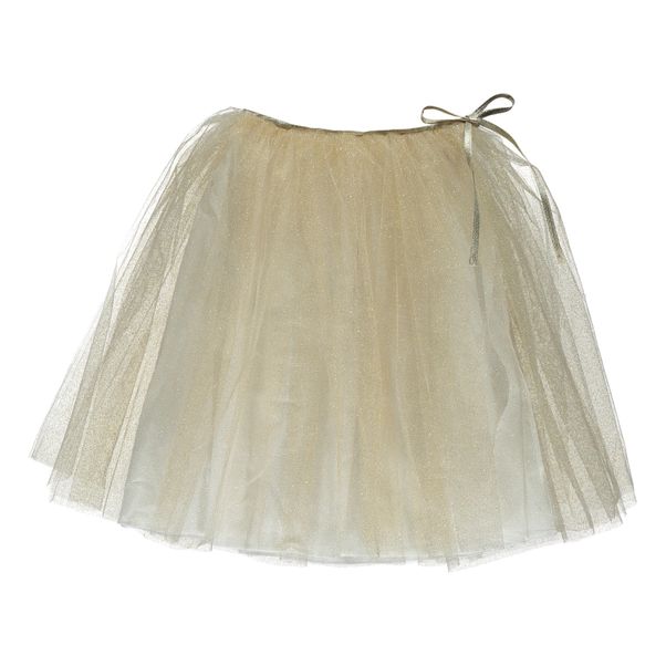 Long gold sequin tulle and cotton lined tutu-product