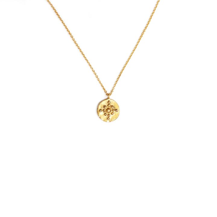 Halskette Orion Silbergold | Gold- Produktbild Nr. 1