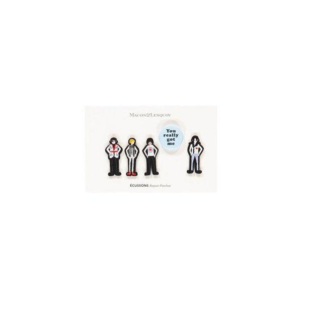 Iron-on The Kinks Badge Noir-product