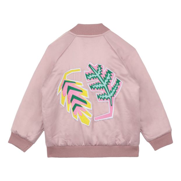 Palm Leaf reversible teddy jacket-product