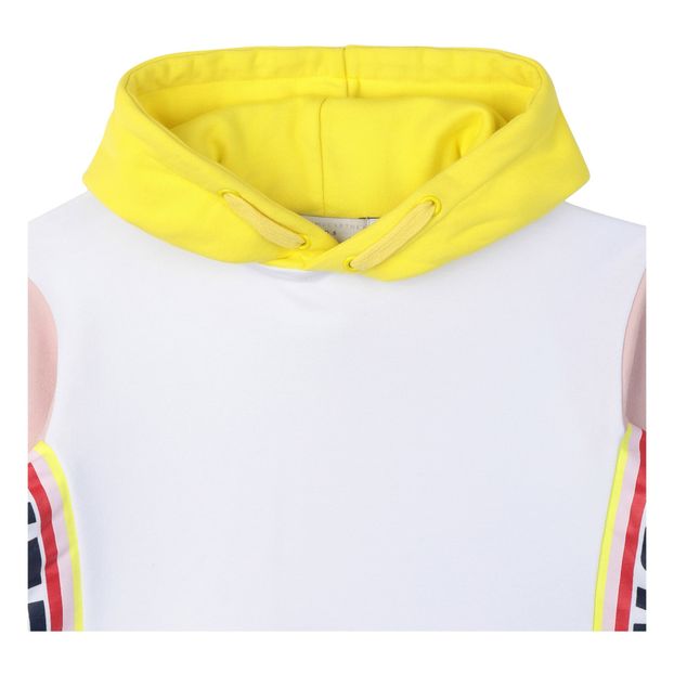 Cropped organic cotton sweatshirt - Sport collection --product