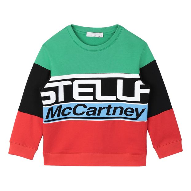 Colorblock organic cotton sweatshirt-product