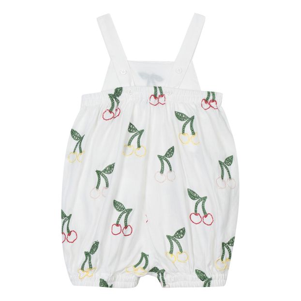 Barboteuse Lin et Coton Cerises-product