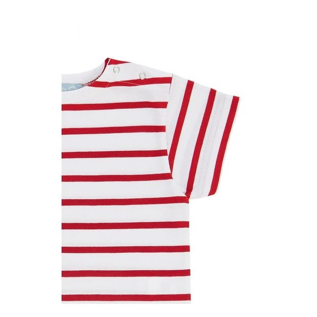T-Shirt mit Streifen Hoëdic-product