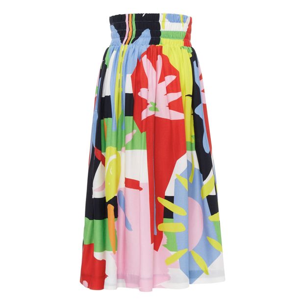 Jupe Longue Colorblock-product