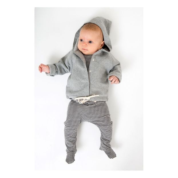Organic Cotton Hooded Cardigan-product