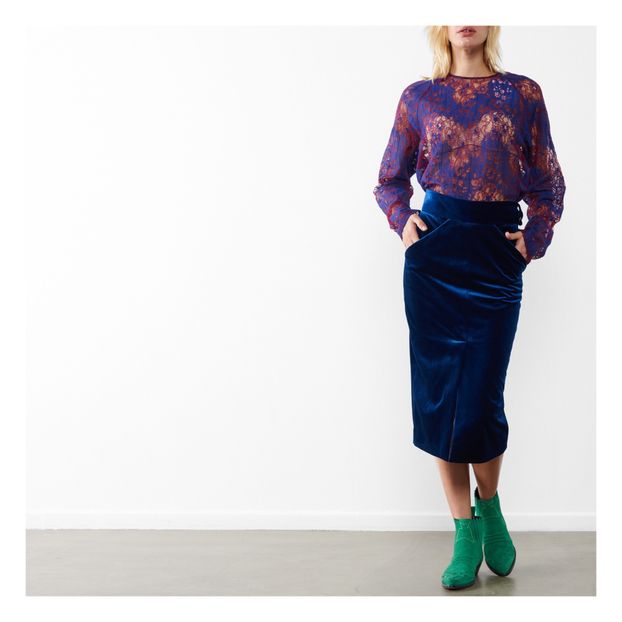 Velvet baby skirt-product