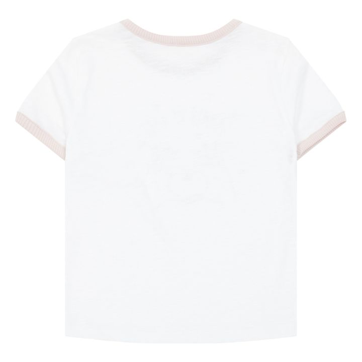 T-Shirt USA Blanc- Image produit n°2