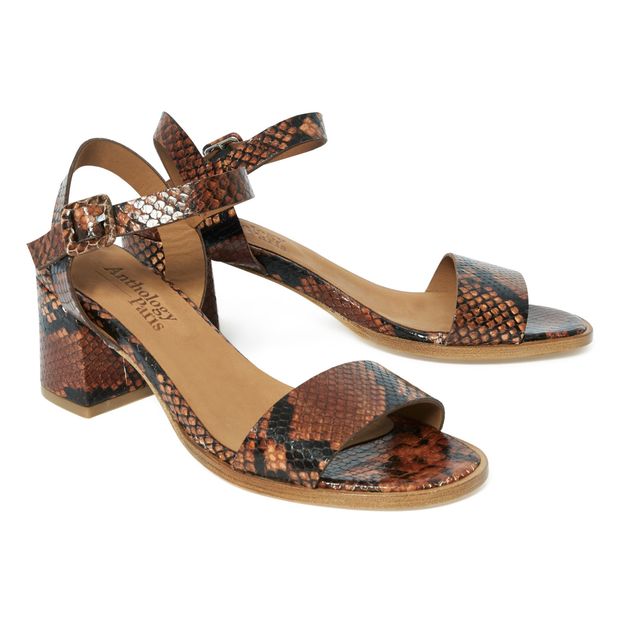 Sandalias con tacón Python Diane-product