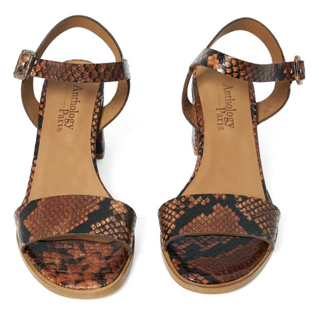 Sandalias con tacón Python Diane-product