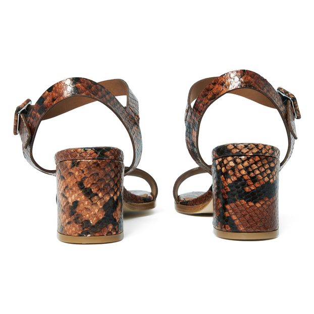Sandalias con tacón Python Diane-product