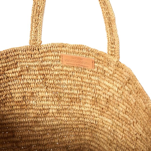 Large Raffia Tote Bag-product