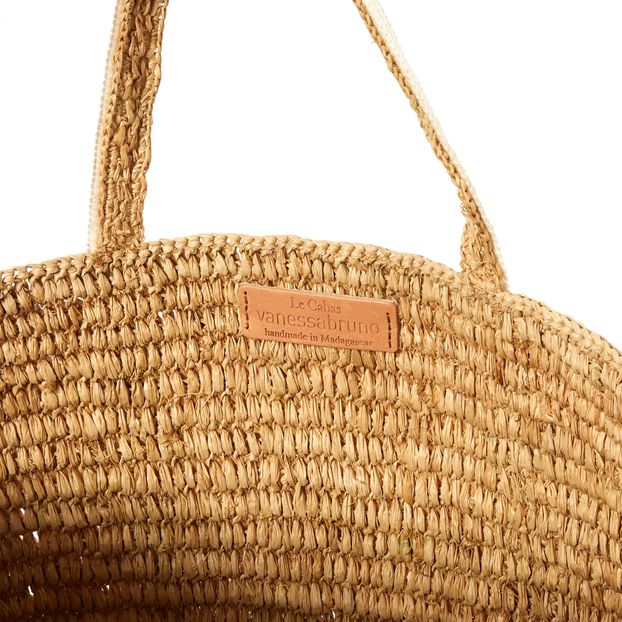 Large Raffia Tote Bag-product