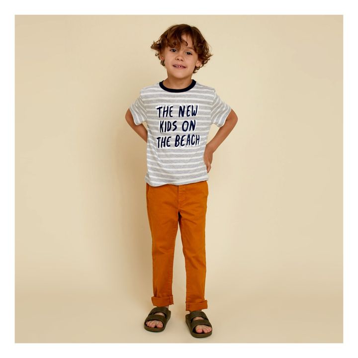 New Kids on the Beach T-shirt | Heather grey- Product image n°1