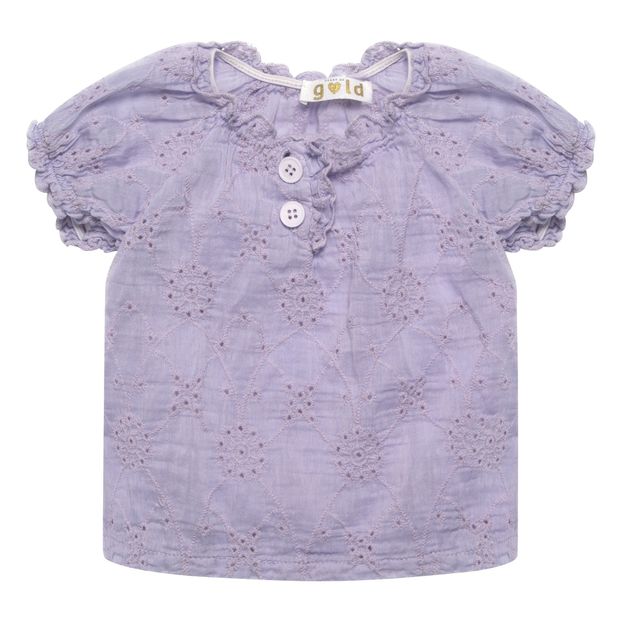 Blouse Coton et Soie Brodée Bronja-product