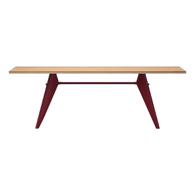 Mesa EM, base Roja Japonesa, Jean Prouvé, 1950-product