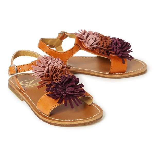 Sandalias Flecos Pompones-product
