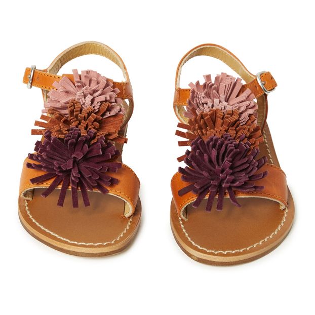 Sandalias Flecos Pompones-product