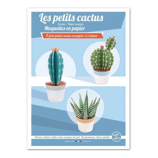 Maquette en papier - Les petits cactus-product