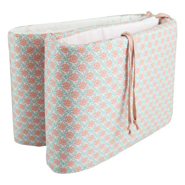 Mortimer Liberty bed bumper in organic cotton - 30 x 180 cm-product