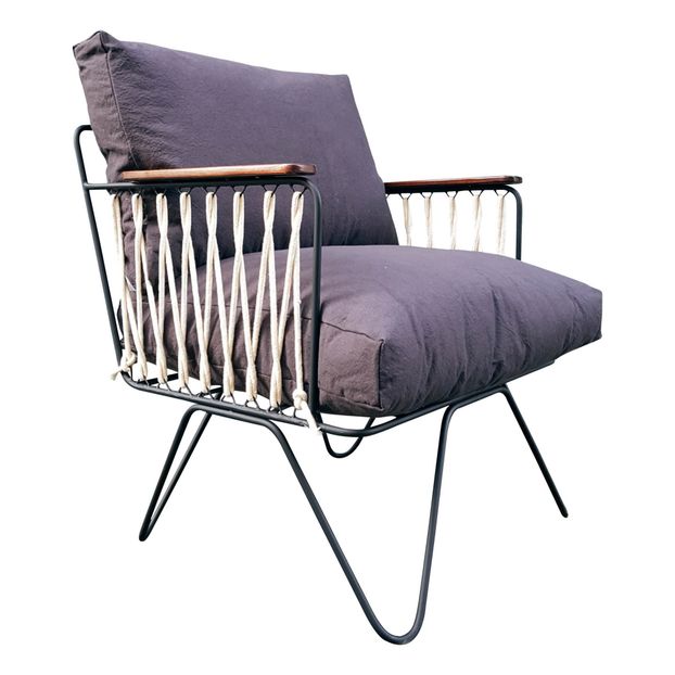 Sessel Croisette aus Baumwolle -product