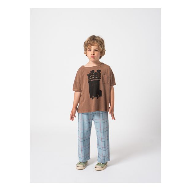 Tulips cotton and linen t-shirt-product