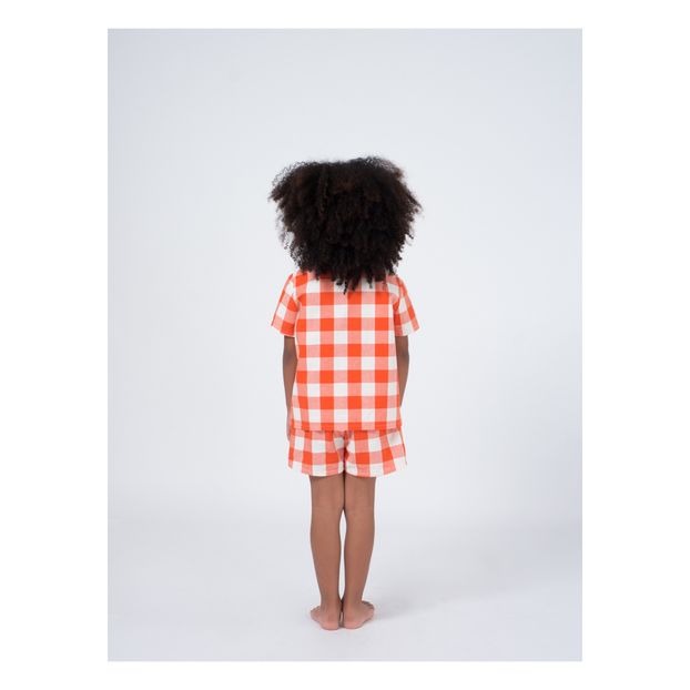 Checkered shorts and shirt set -product