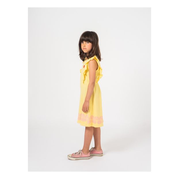 Cotton and linen knitted dress-product